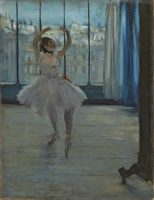 Edgar Degas, La Danseuse dans l’atelier du photographe, 1875 ©Moscou, Musée d’État des Beaux-Arts Pouchkine