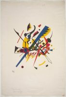  Vassily Kandinsky, Kleine Welten I, lithographie en couleur, 1922, Photo © Centre Pompidou, MNAM-CCI, Dist. RMN-Grand Palais / DR