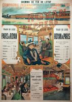 Royan Express. Compagnie Internationale des Wagons-Lits. Affiche publicitaire, 1899. © Musée de Royan