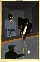  Jacob Lawrence. Pool Players, 1938 © Collection of AXA US /© Adagp, Paris, 2016