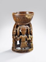 Coupe agere Ifa. Première moitié du 17e siècle. Nigeria, Royaume d’Owo, Ethnie Yoruba © musée du quai Branly - Jacques Chirac, photo Claude Germain