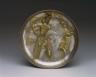 Plat, Yazdgard I tuant un cerf, Vè siècle - © Tous droits réservés - New York, Metropolitan Museum