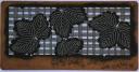 Katagami de type chûgata: motif de feuilles de mauves en arabesque, 1758 - (c) Tokyo National University of Fine Arts and Music