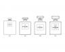 L'évolution du flacon N°5 depuis 1921 - (c) Chanel