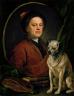 AAutoportrait au chien (The painter and his pug), 1745 - (c) The Tate Gallery - London