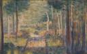Georges Seurat, Allée en forêt de Barbizon, 1883, Huile sur toile, Paris, musée d'Orsay, donation sous réserve d'usufruit consentie à l'Etat à titre anonyme, 2000 - (c) Photo RMN / Michèle Bellot $$