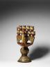 Lampe à huile à godet en terre cuite provenant de Kabylie - (c) musée du quai Branly / Photo: Patrick Gries