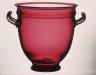 Vase 'Cratère' rouge. Exposition universelles de 1867 et 1878 - (c) Jean Chénel