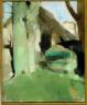 Anselm KIEFER, Athanor, 2007. Emulsion, schellac, huile, craie, plomb, argent et or sur toile de lin (c) Musée du Louvre / Angèle Dequier