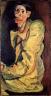Chaïm SOUTINE (1893-1943), Grotesque, c. 1922-1923. Huile sur toile, 81 x 45 cm. Musée d'Art Moderne de la Ville de Paris (c) Musée d'Art Moderne / Roger-Viollet (c) ADAGP, Paris, 2007