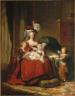 Elisabeth Vigée-Le Brun, Marie-Antoinette, la reine de France et ses enfants, 1789. Huile sur toile. 2710 x 1950 m. Châteaux de Versailles et de Trianon, France (c) Photo RMN / Gérard Blot
