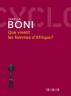 ue vivent les femmes d'Afrique? Tanella Boni, Essais/Documents, Editions du Panama, 272 pages, broché, 18€