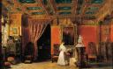Prosper Lafaye (1806-1883), Salon de la princesse Marie aux Tuileries, vers 1838. Huile sur toile. Château de Versailles (c) RMN / DR