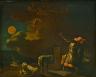 Fingal voit les fantômes de ses aïeux au clair de lune, vers 1782. Copenhague, Statens Museum for Kunst (c) Statens Museum for Kunst