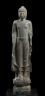Buddha debout, c. VIIIe siècle. Wat Phra Men, Ayutthaya. Grès. Musée national de Bangkok (c) Thierry Ollivier / Musée Guimet