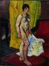 Suzanne Valadon, Nu à la draperie blanche, 1914. Huile sur toile. Musée municipal Paul Dini de Villefranche-sur-Saône (c) Jean Fabris