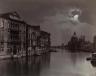 Carlo Naya (1816-1882). Venise au clair de lune, vers 1875. Epreuve sur papier albuminé. Guilford, collection Bruce Lundberg (c) Robert J. Hennessey