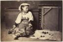 Edmond Lebel (1834-1908). Modèle pour Petite marchande de figues, 1863/69. Epreuve sur papier albuminé. Paris, musée d'Orsay (c) musée d'Orsay, dist. RMN / Photo Patrice Schmidt