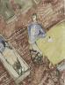 Ossip Zadkine, La Caserne, 1917. Aquarelle, lavis de gouache et d'encre brune, tracés au graphite sur papier vergé. Acquis sur le legs Zadkine-Prax, 2005 (c) Musée Zadkine / Roger-Viollet