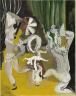Ossip Zadkine, Au cirque, 1928. Gouache sur papier vélin. Acquis sur le legs Zadkine-Prax, 2002 (c) Musée Zadkine / Roger-Viollet