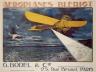 Affiche pour les aéroplanes Blériot vendus par Gabriel Borel. Lithographie, 1909-1910 (c) Musée des arts et métiers - CNAM, Paris