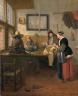 Quiringh van Brekelenkam. L'Atelier du tailleur. 1660. Huile sur toile. Amsterdam, Rijksmuseum (c) Image Department Rijksmuseum, Amsterdam, 2009