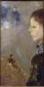 Odilon Redon. Portrait d'Arï Redon au col marin, 1897. Huile sur carton. Paris, Musée d'Orsay (c) Rmn / Christian Jean
