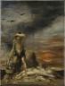 Gustave Moreau. L'Age de fer, Caïn. Huile sur bois. Paris, musée Gustave Moreau (c) RMN / Philippe Bernard