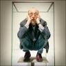 Portrait de Jacques Kerchache par Arnaud Baumann, réalisé à l'occasion de l'inauguration du Pavillon des Sessions, 2000 (c) Musée du quai Branly / Photo Arnaud Baumann