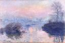 Claude Monet. Soleil couchant sur la Seine à Lavacourt (c) Petit Palais / Roger-Viollet