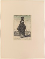 Wenceslaus Hollar L’Hiver Eau-forte, retouches au burin Paris, musée du Louvre, département des Arts graphiques, collec- tion Edmond de Rothschild