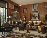  Grand Salon du 55 rue de Babylone, où vécut Yves Saint Laurent de 1970 à 2008 Photographie Nicolas Mathéus